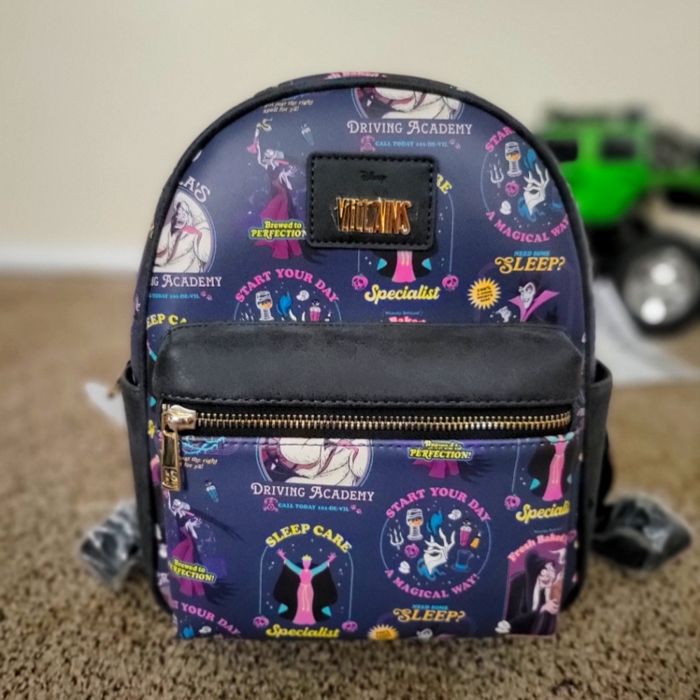 NWT Disney Villains Mini Backpack